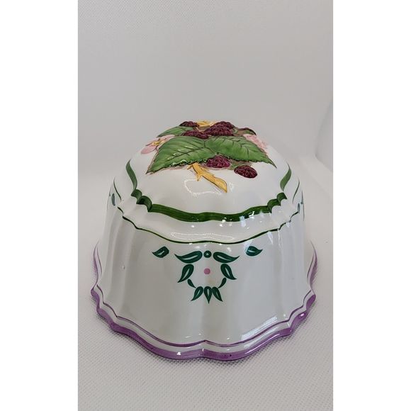 Vintage The Franklin Mint Le Cordon Bleu Collectible Porcelain Molds Set of 2 - Picture 10 of 12